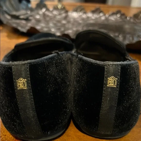 Black Birdies Starling  Velvet Loafers 10. SH129 - Picture 4 of 6